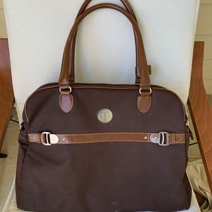 Chaps Brown Luggage Bag